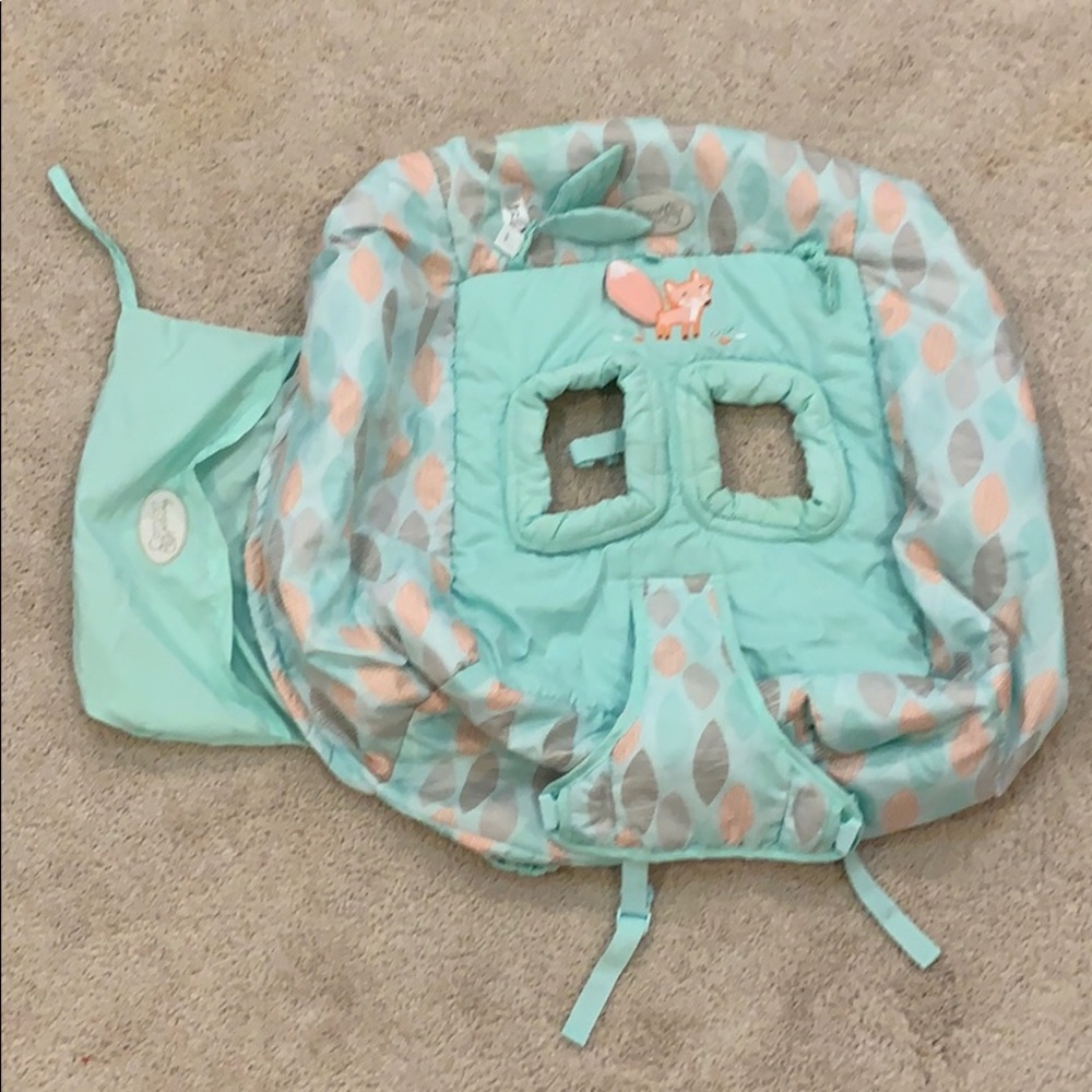 Baby shopping cart cover